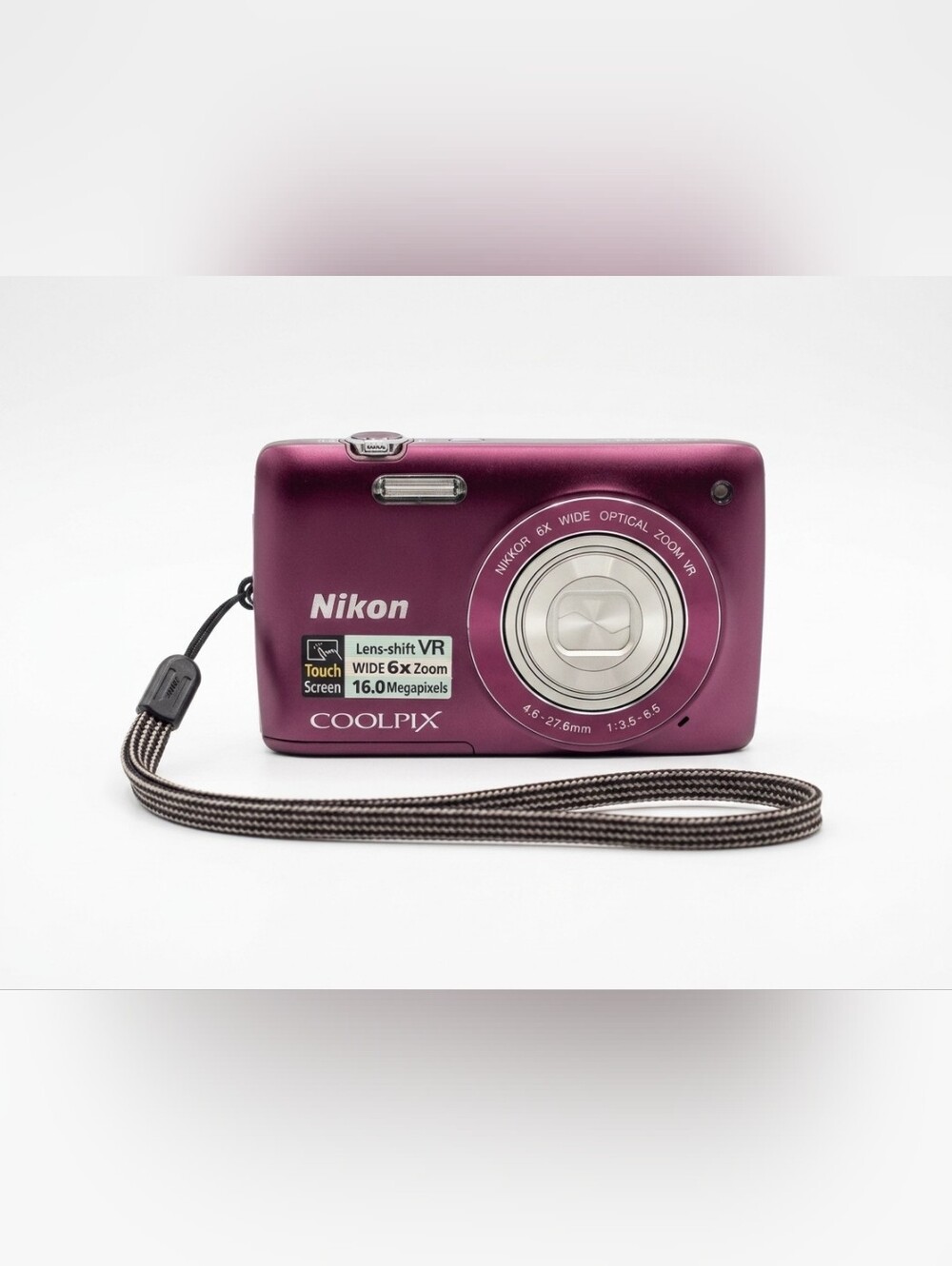 Nikon COOLPIX S4300 Compact Digital Camera - Purple - Picture 4 of 6